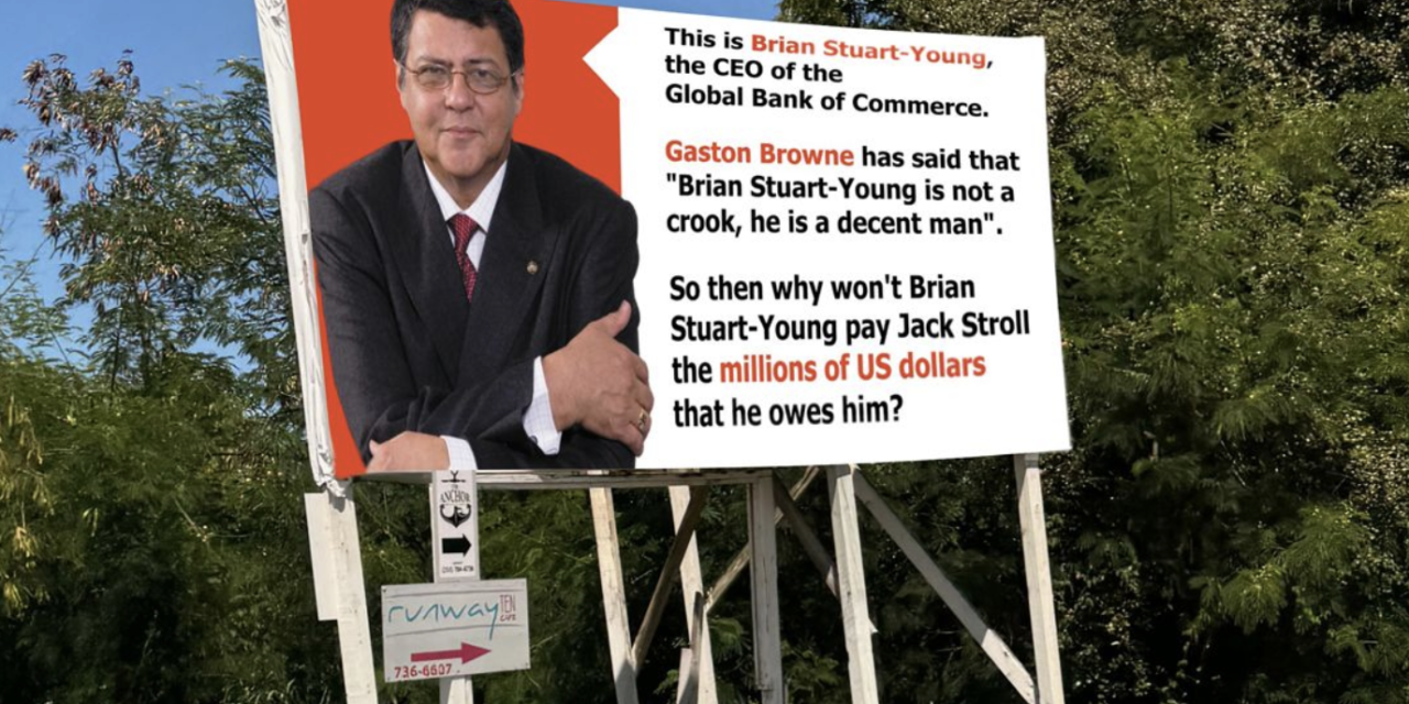 Meme wave keeps Jack Stroll’s fight against Global Bank afloat after billboard removal